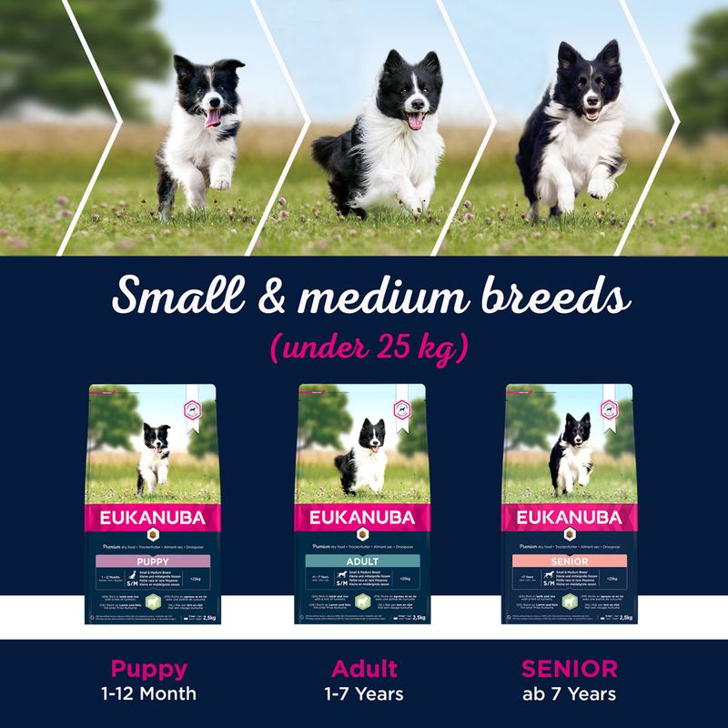 Eukanuba Small & Medium Breed Adult - Lamb & Rice || Eukanuba || view 5