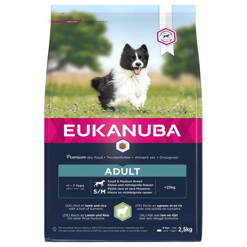 Eukanuba Small & Medium Breed Adult - Lamb & Rice || Eukanuba || view 2