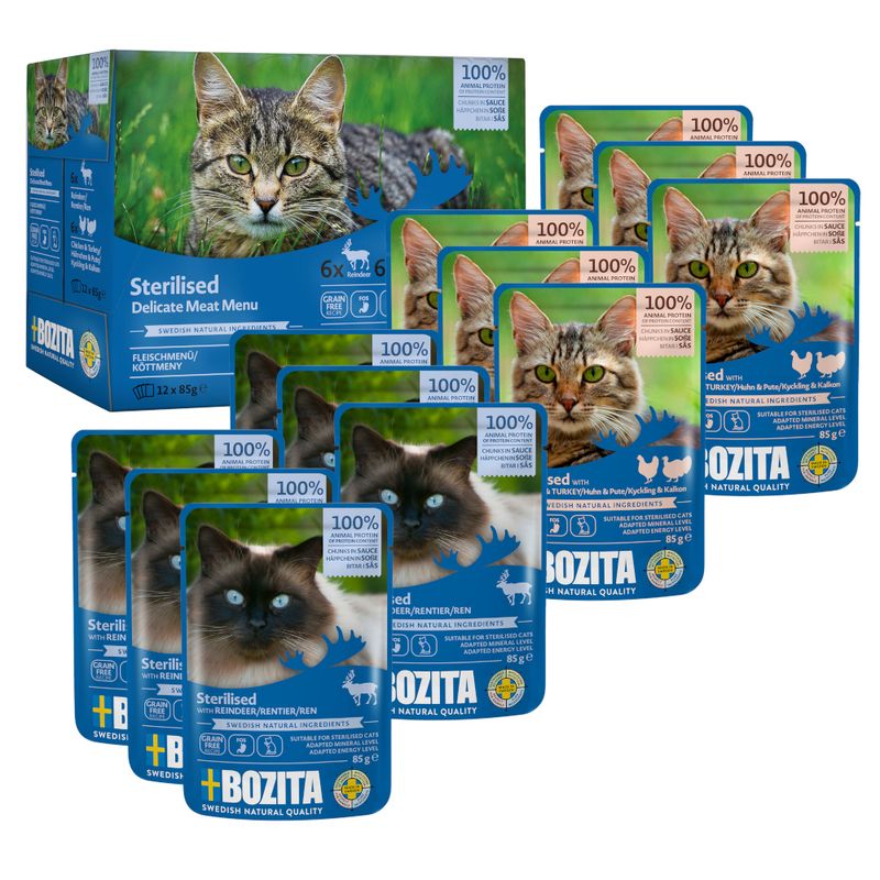 Bozita Sterilised Chunks in Sauce 12 x 85g || undefined || view 4