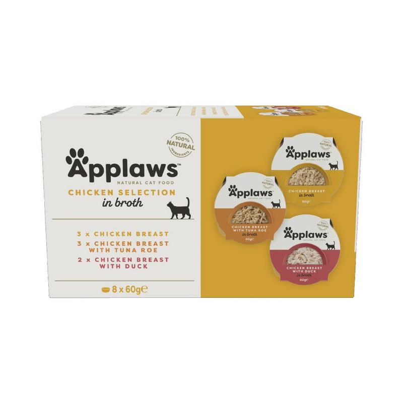 Applaws Adult Multipack Cat Pots 60g || Applaws || view 1