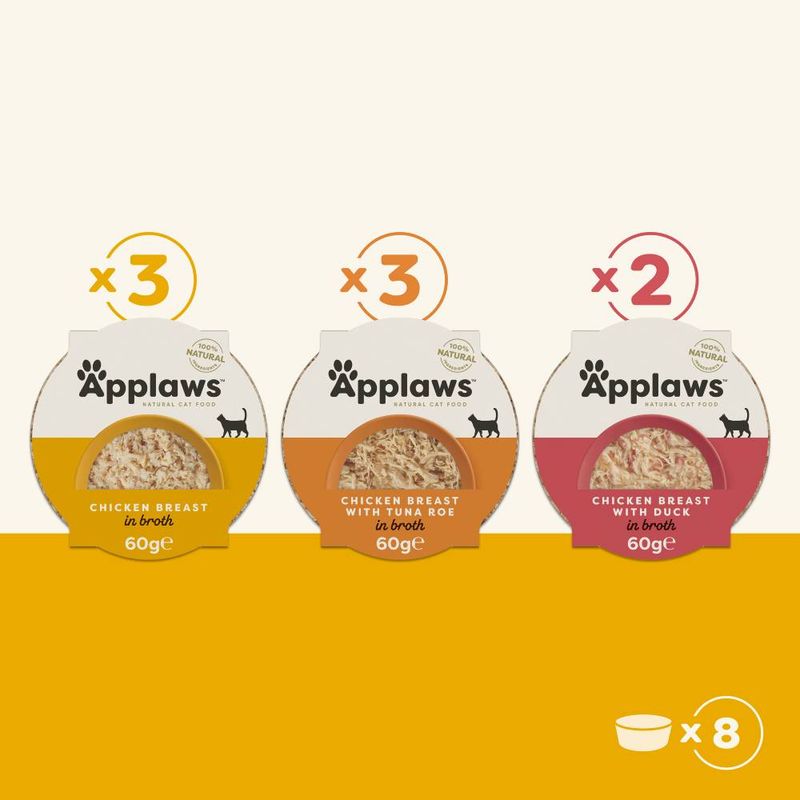 Applaws Adult Multipack Cat Pots 60g || Applaws || view 2