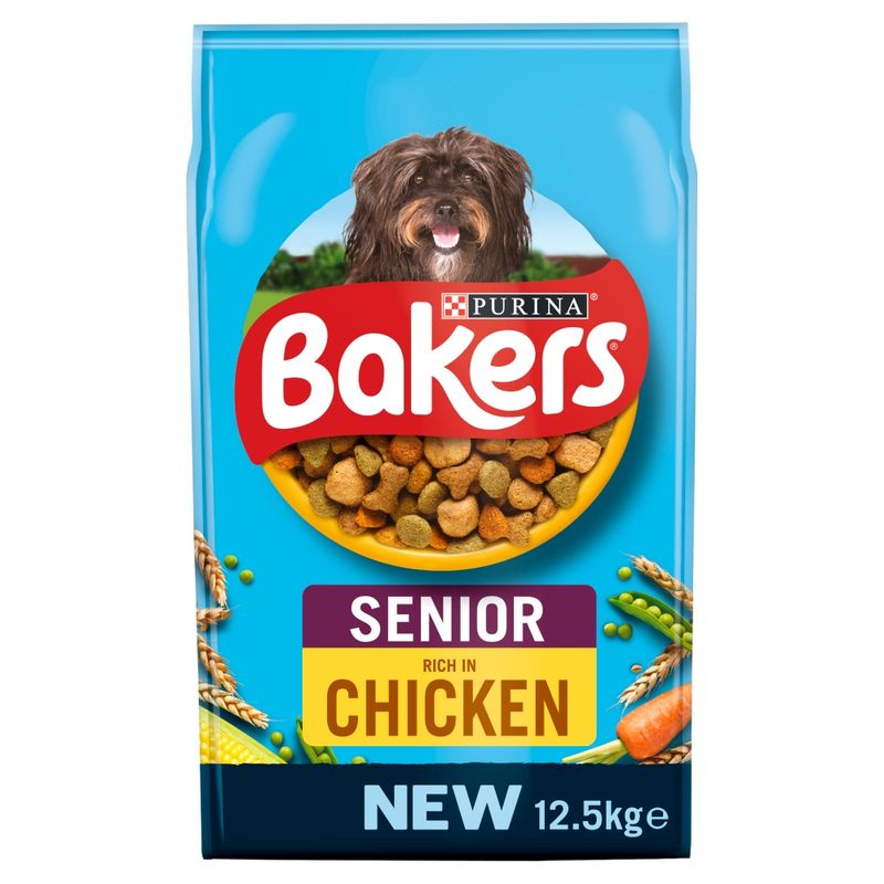 Bakers Senior Rich in Chicken with Country Vegetables || Bakers || view 1