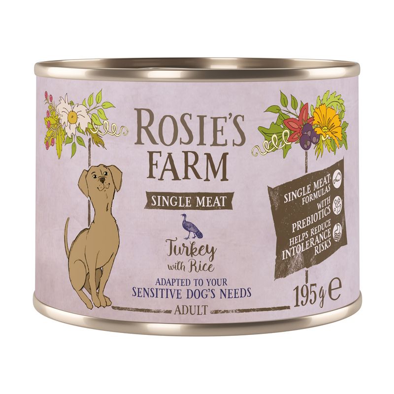 Rosie's Farm Adult Single Meat Turkey & Rice || Rosie's Farm || view 1