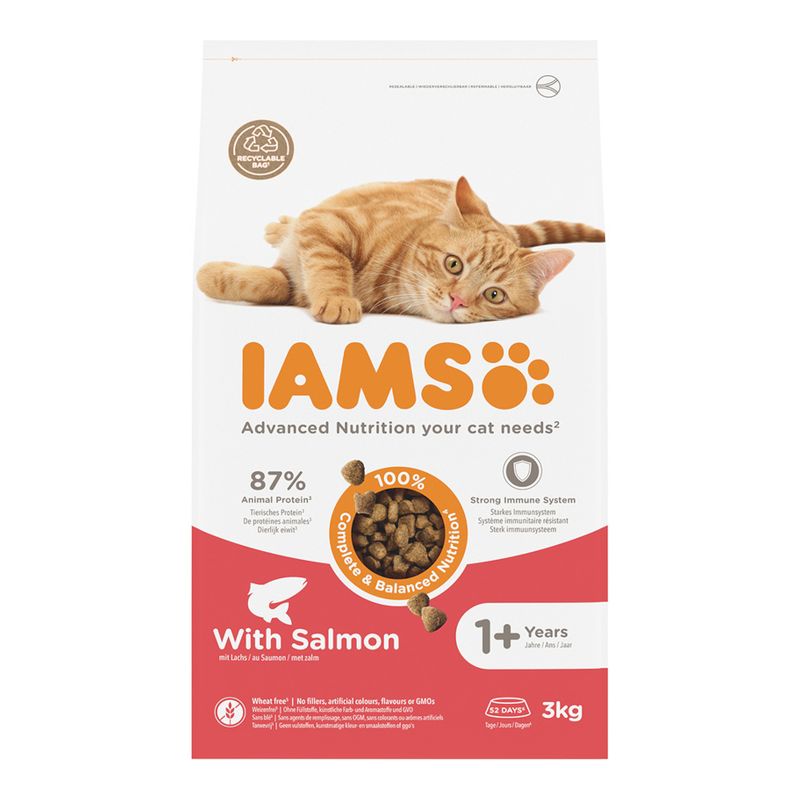 IAMS Advanced Nutrition Adult Cat with Salmon || IAMS || view 1