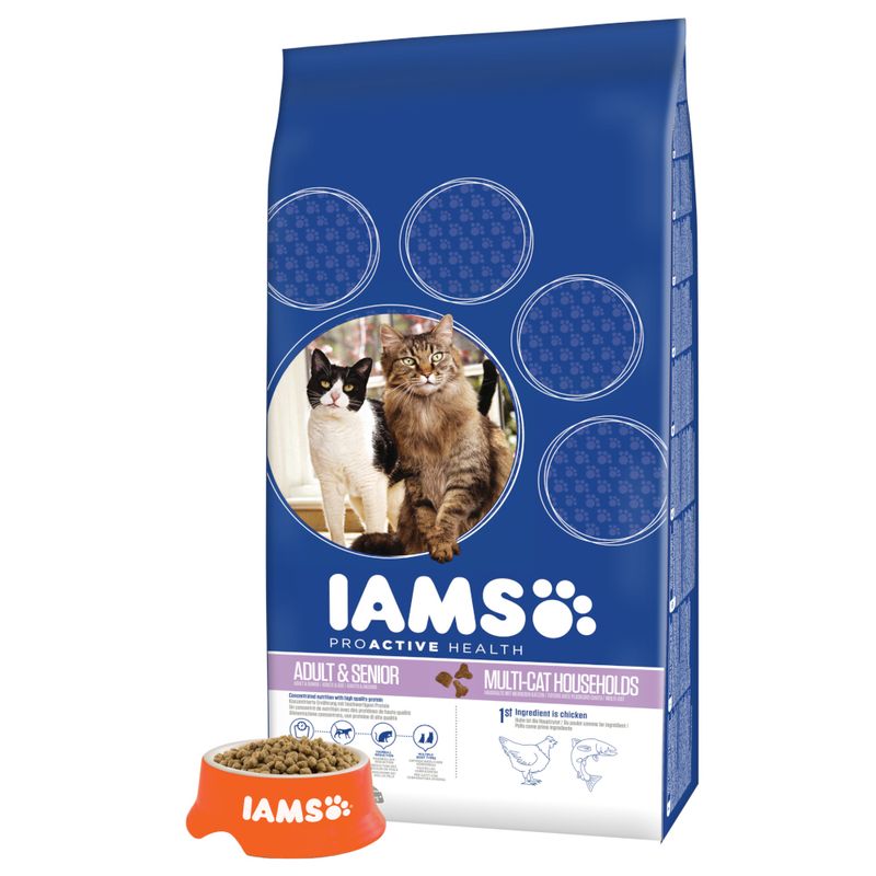 IAMS Pro Active Health Adult Multi-Cat Household || IAMS || view 2