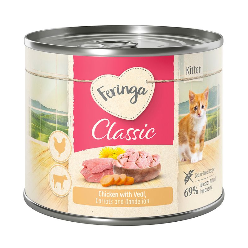 Feringa Classic Meat Menu Kitten 6 x 200g || undefined || view 5