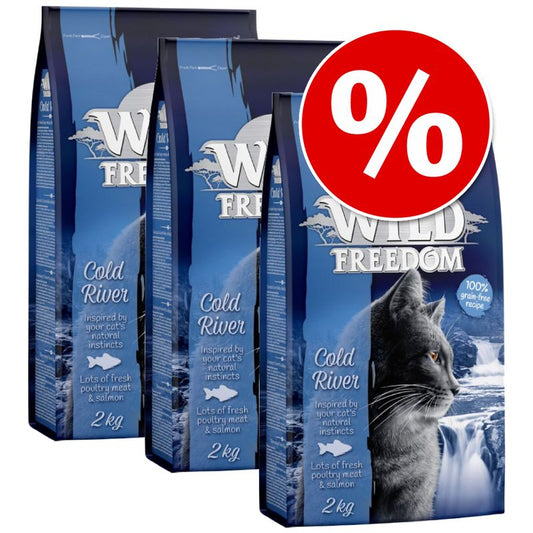 Wild Freedom Dry Cat Food Economy Pack 3 x 2kg || Wild Freedom || view 1