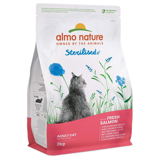 2 x 2kg Almo Nature Holistic Dry Cat Food - 2kg + 2kg Free! * || undefined || view 1