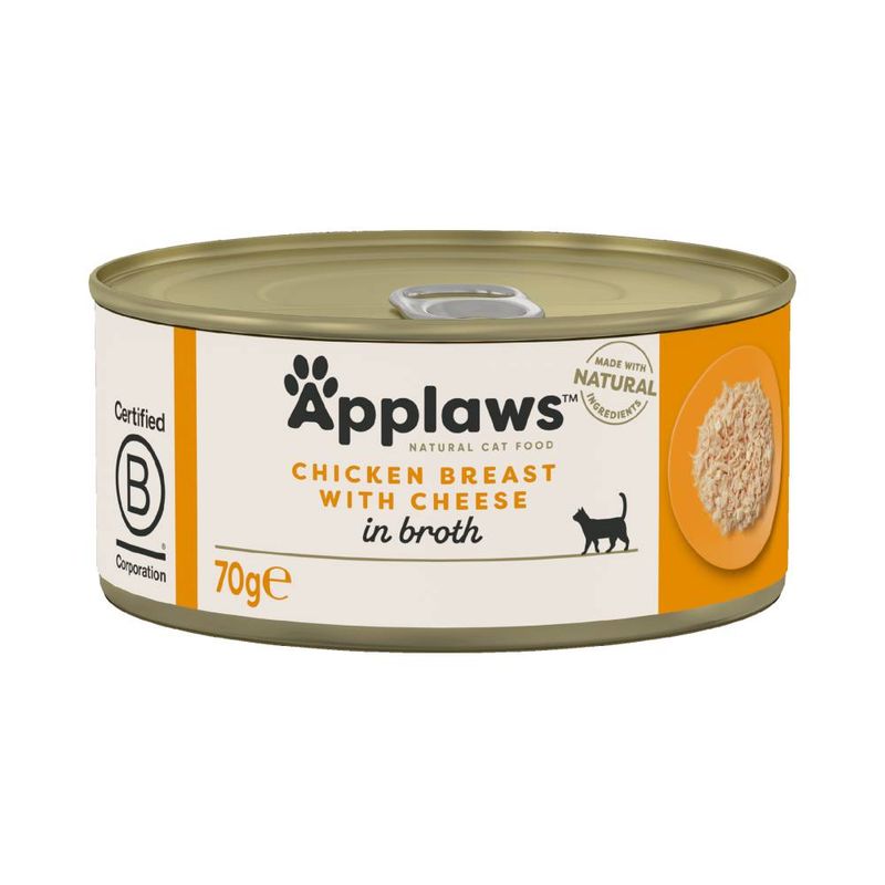 Applaws Adult Cat Cans Chicken in Broth 70g || undefined || view 9