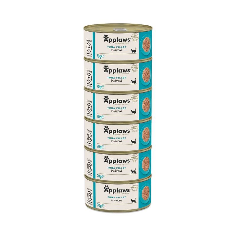 Applaws Adult Cat Cans Tuna/Fish in Broth 70g || undefined || view 11