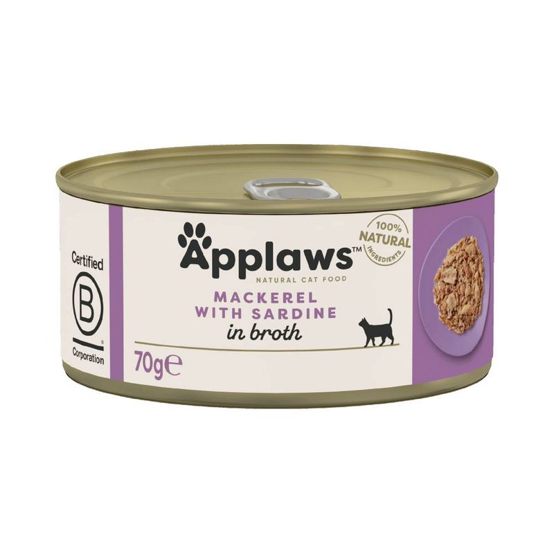 Applaws Adult Cat Cans Tuna/Fish in Broth 70g || undefined || view 35