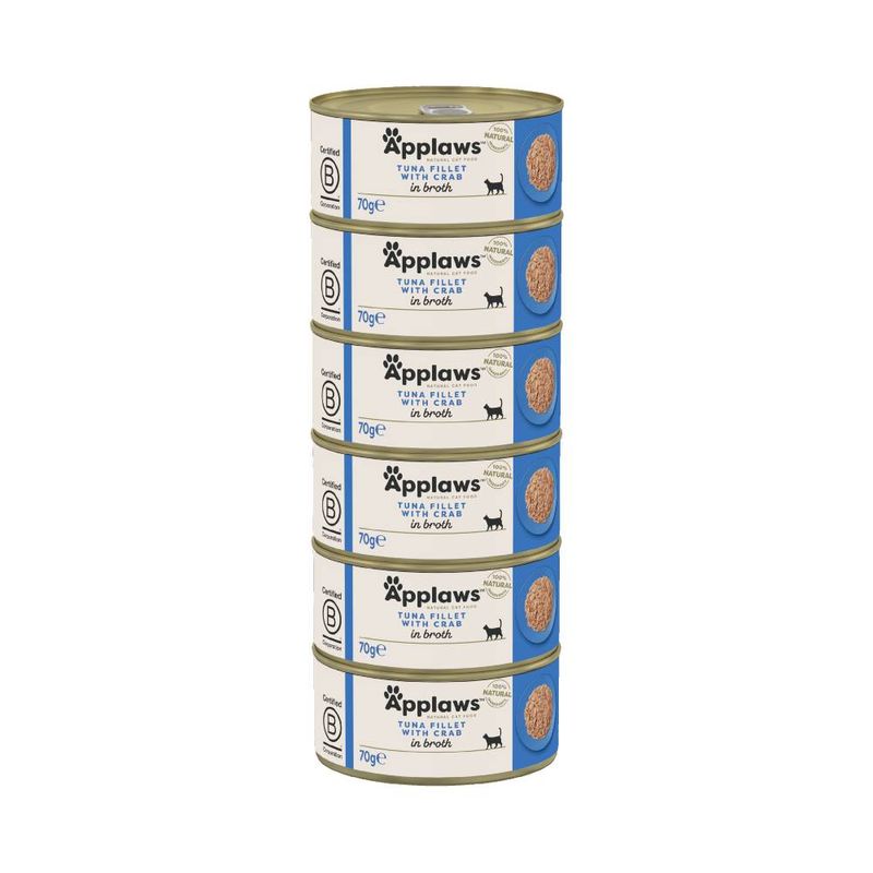 Applaws Adult Cat Cans Tuna/Fish in Broth 70g || undefined || view 21