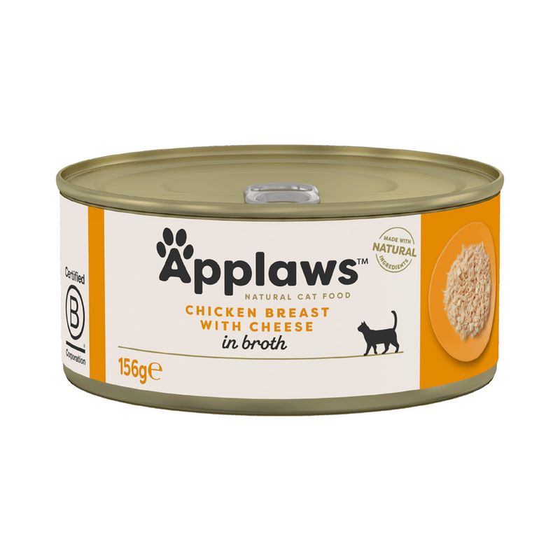 Applaws Adult Cat Cans Chicken in Broth 156g || undefined || view 4