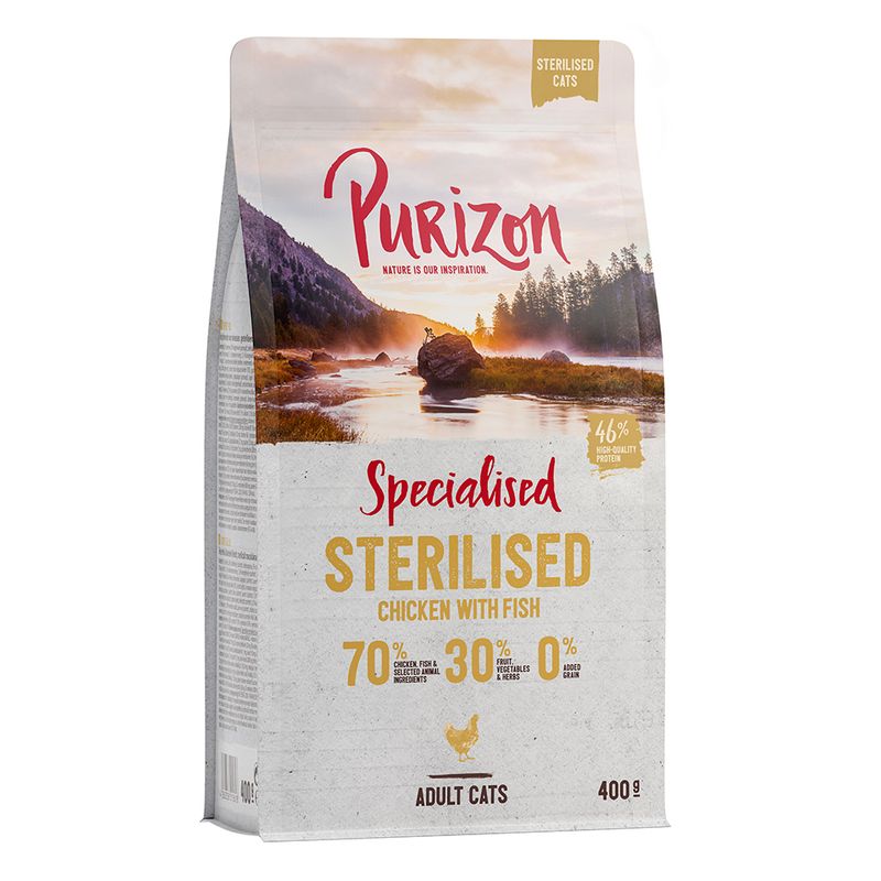 Purizon Adult Sterilised Grain-Free Chicken & Fish || Purizon || view 8