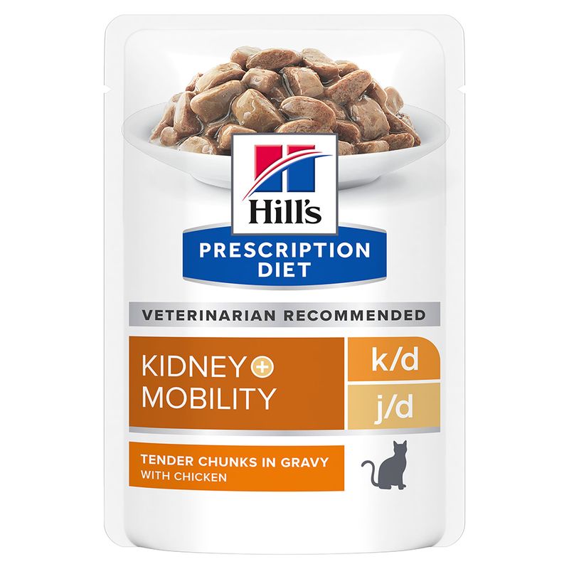 Hill's Prescription Diet Feline k/d+Mobility Kidney+Joint Care - Chicken || undefined || view 2
