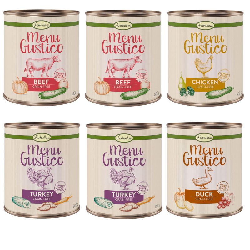 Lukullus Menu Gustico Saver Pack 24 x 800g || Lukullus || view 9