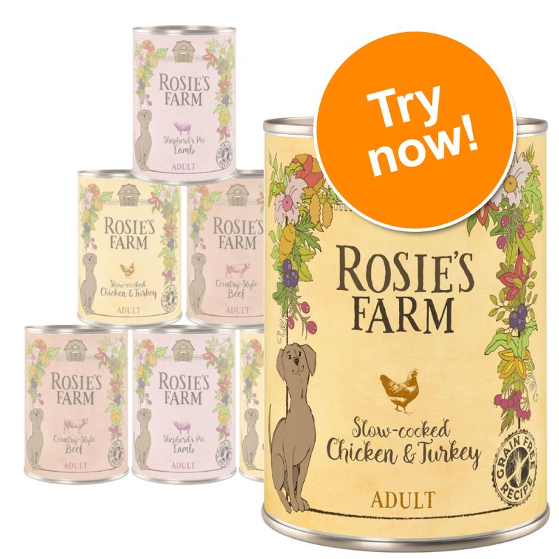 Rosie's Farm Adult Mixed Trial Packs - 6 x 400g || Rosie's Farm || view 1