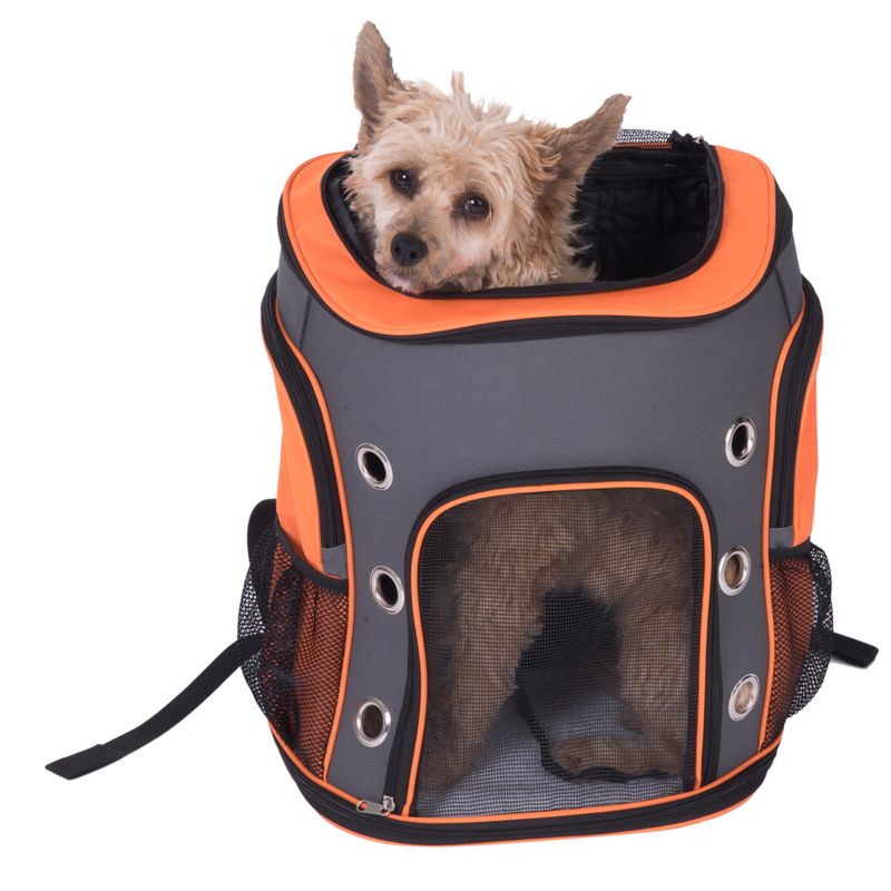 Voyage Rucksack - Grey & Orange || zooplus Exclusive || view 1