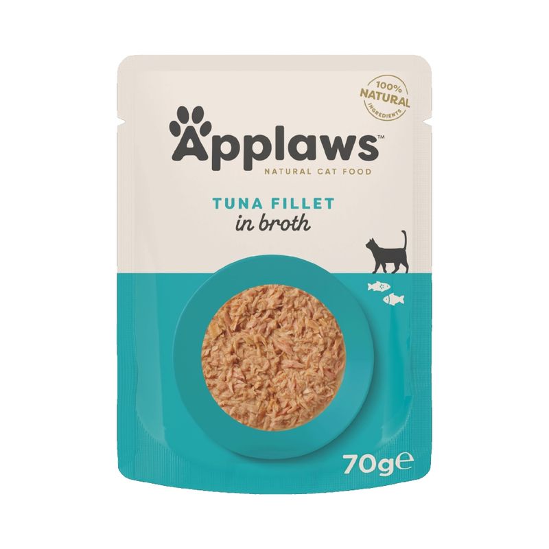 Applaws Adult Cat Pouches in Broth 12 x 70g || undefined || view 9
