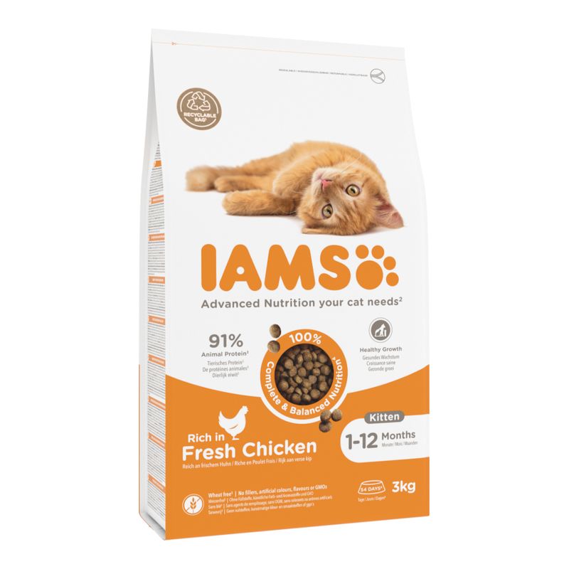 IAMS Advanced Nutrition Kitten with Fresh Chicken || IAMS || view 2