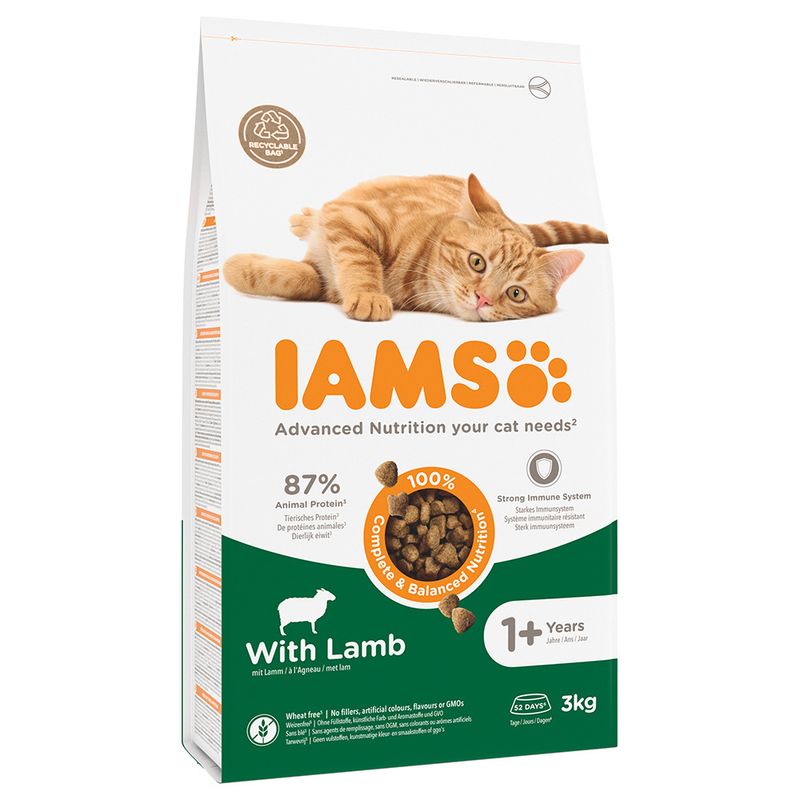 IAMS Advanced Nutrition Adult Cat with Lamb || IAMS || view 3