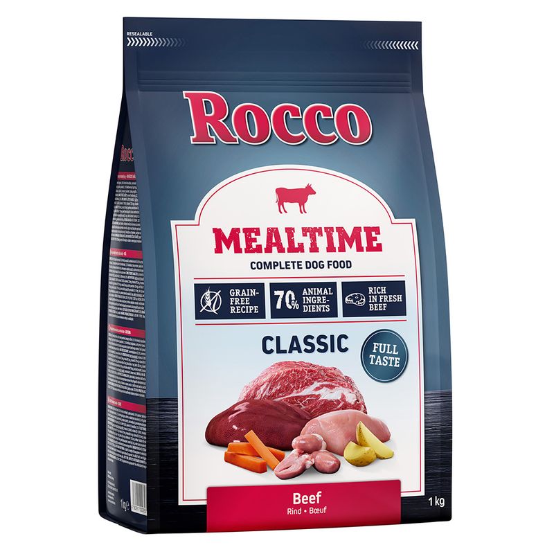 4 x 1kg Rocco Mealtime Dry Dog Food - 3 + 1 Free! * || Rocco || view 1