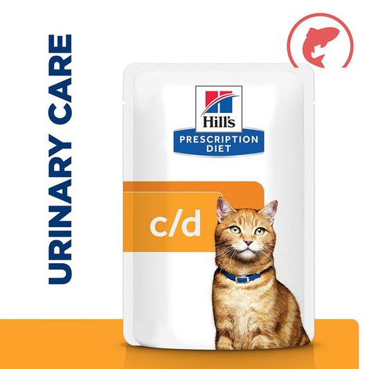 Hill's Prescription Diet Feline c/d Multicare Urinary Care - Salmon || undefined || view 1