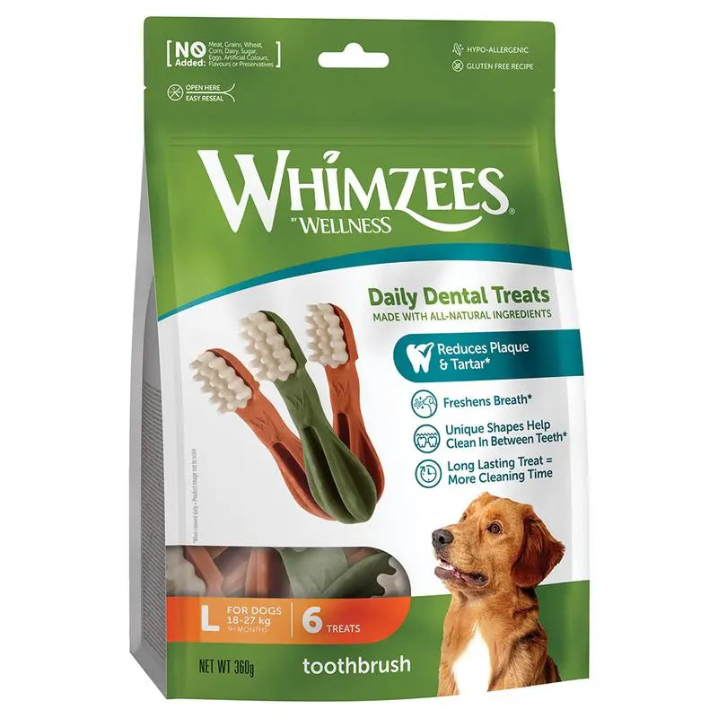 Whimzees by Wellness Toothbrush Petszo