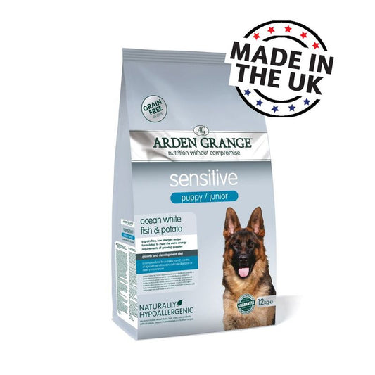 Arden Grange Sensitive Puppy/Junior - Grain-Free Ocean White Fish & Potato || Arden Grange || view 1