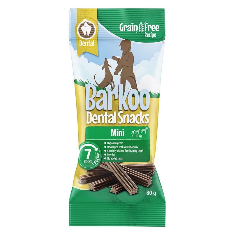 Barkoo Dental Snacks 7 Chews - Grain-Free || Barkoo || view 5