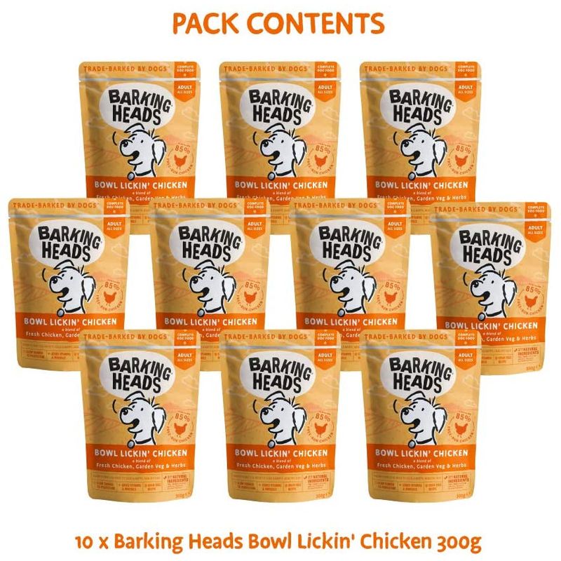 Barking Heads Bowl Lickin’ Chicken || barking heads || view 4