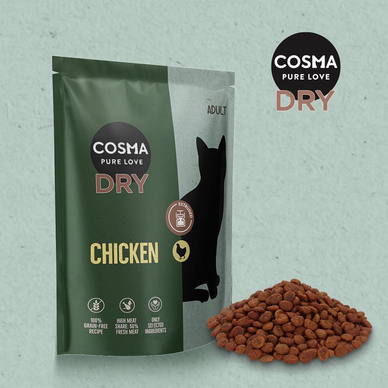 Cosma Extruded Chicken Dry Food || Cosma || view 1
