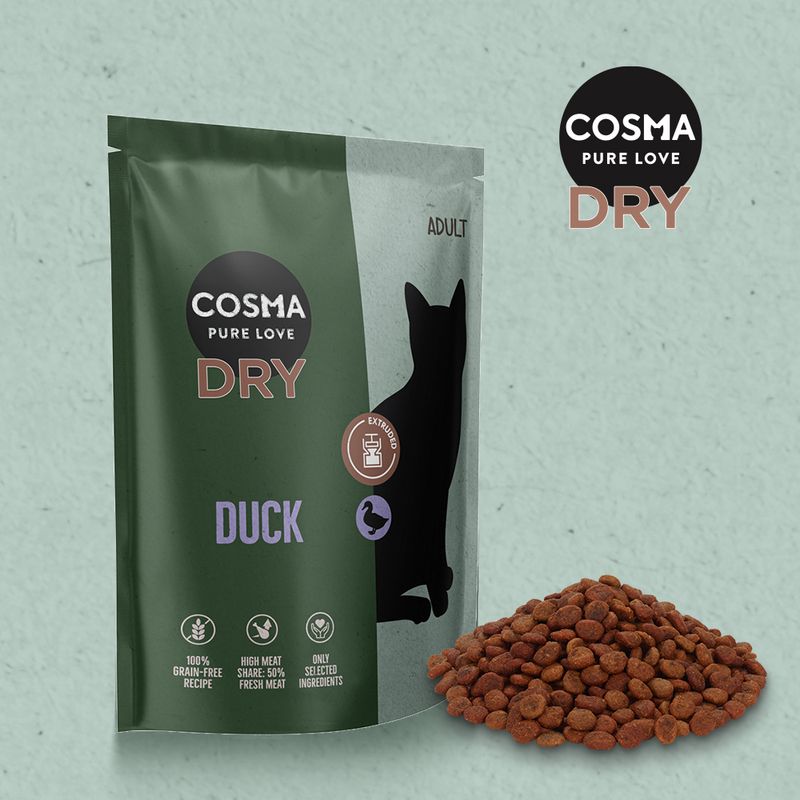 Cosma Extruded Duck Dry Food || Cosma || view 1