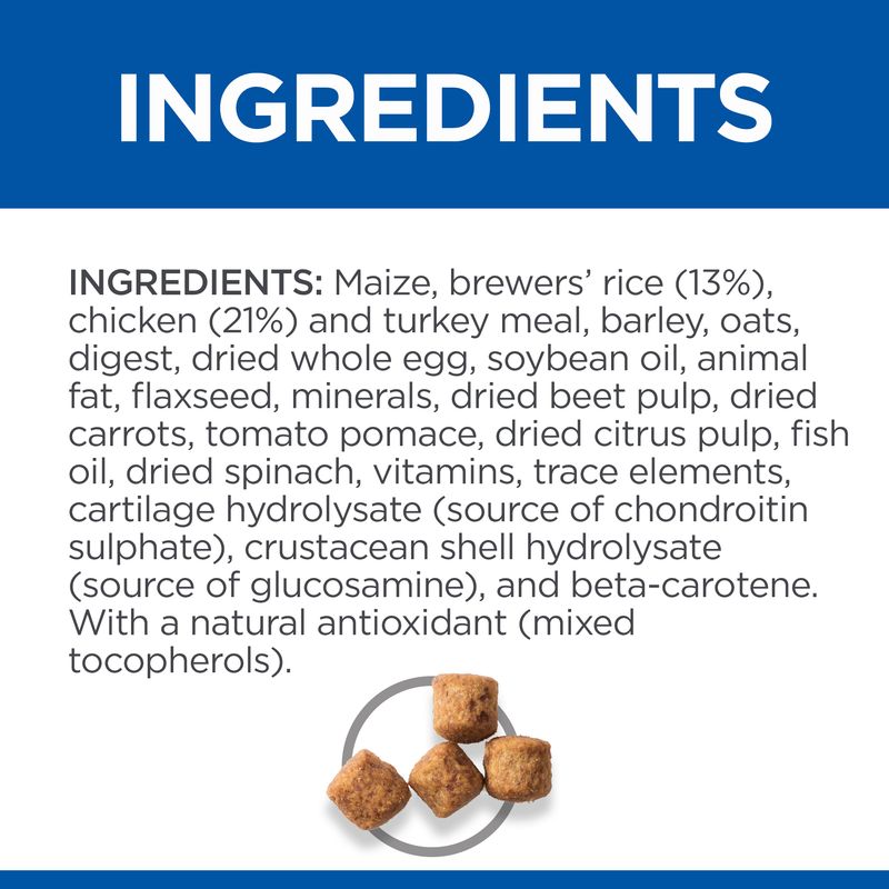 Hill’s Science Plan Adult 6+ Senior Vitality Large Breed with Chicken || Hill's Science Plan || view 5