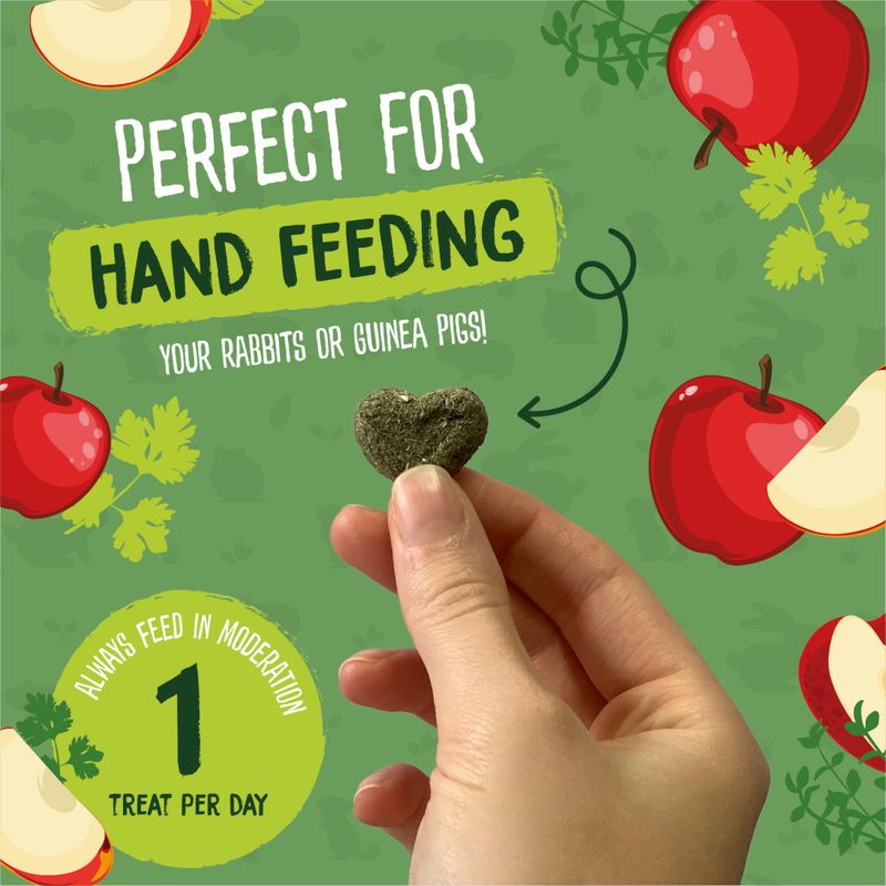 Burgess Excel Nature Snacks Herby Hearts || undefined || view 3