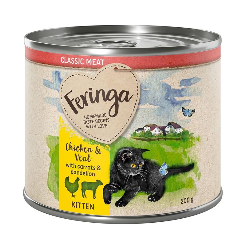 Feringa Classic Meat Menu Kitten Saver Pack 24 x 200g || undefined || view 7