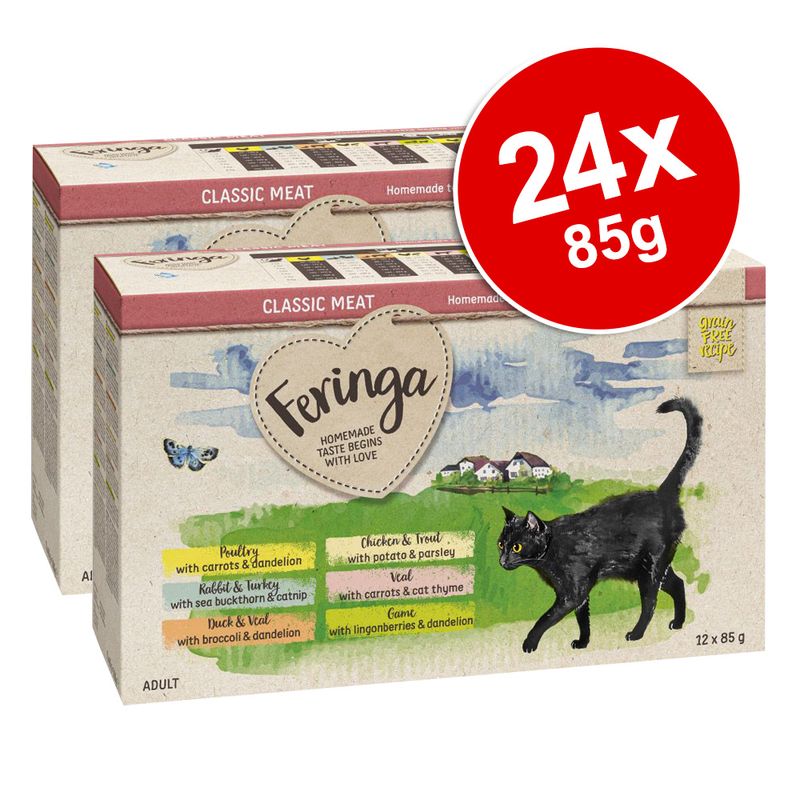 Feringa Classic Meat Menu Pouches Saver Pack 24 x 85g || undefined || view 1