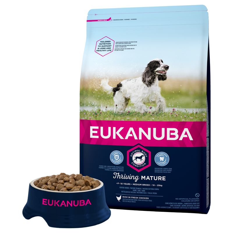 Eukanuba Thriving Mature Medium Breed Chicken || Eukanuba || view 6
