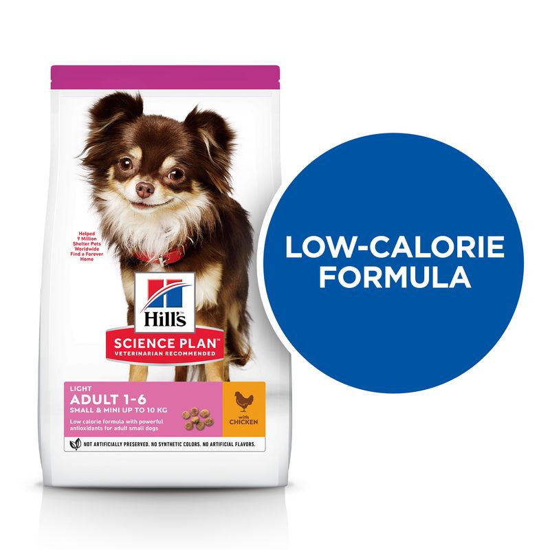 Hill's Science Plan Adult 1-6 Light Small & Mini with Chicken || Hill's Science Plan || view 2
