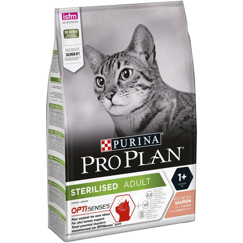 Purina Pro Plan Adult 1+ Sterilised Vital Function - Salmon || Pro Plan || view 3