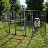 Metal Run for Small Pet & Puppies – 8 Sided || zooplus Exclusive || view 1