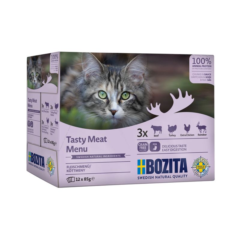 Bozita Chunks in Sauce Pouches 12 x 85g || undefined || view 7