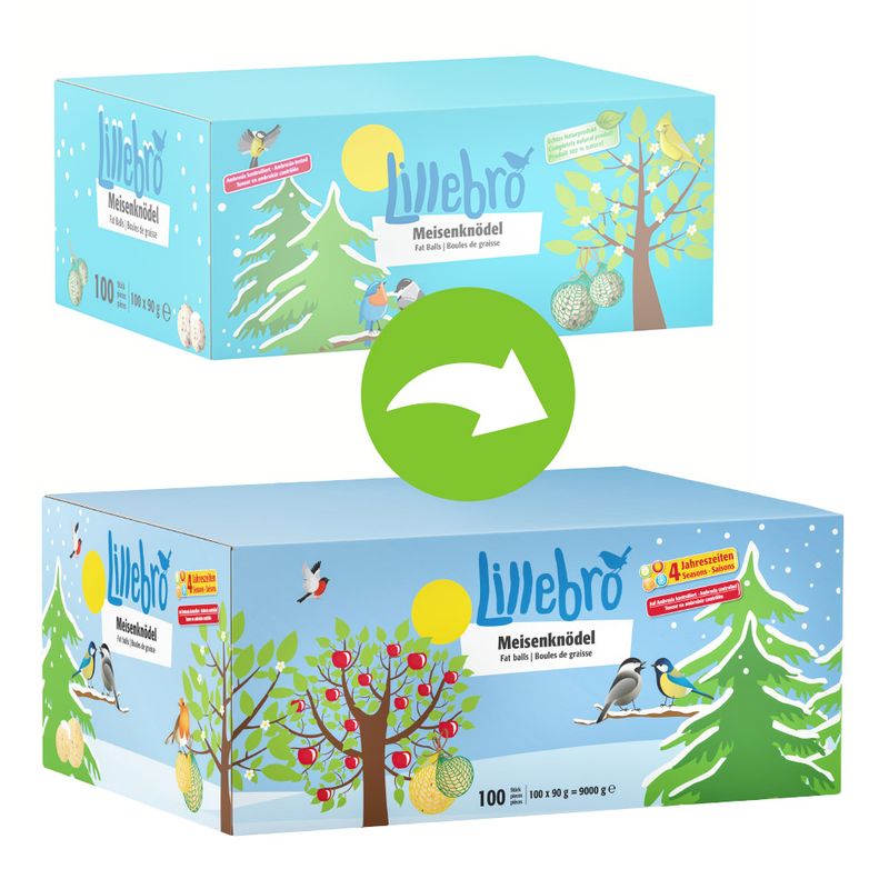 Lillebro Fat Balls Wild Bird Food Saver Pack || undefined || view 1