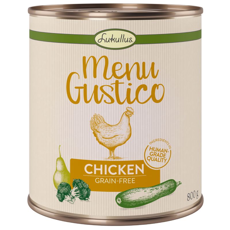 6 x 800g Lukullus Wet Dog Food - 5 + 1 Free! * || Lukullus || view 12