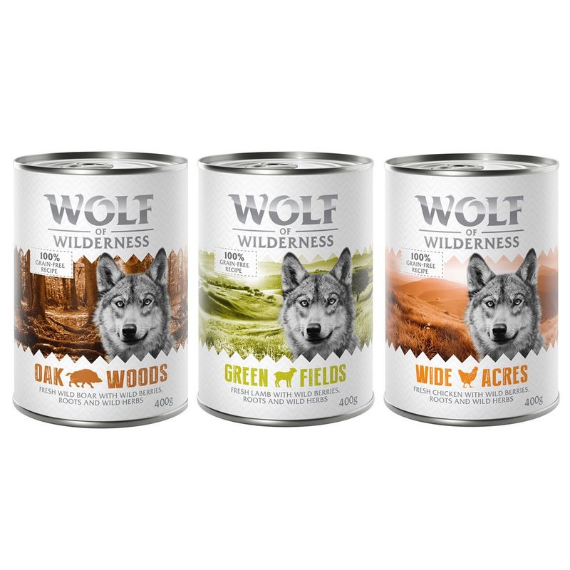 Wolf of Wilderness Adult Single Protein Mixed Packs || Wolf of Wilderness || view 4