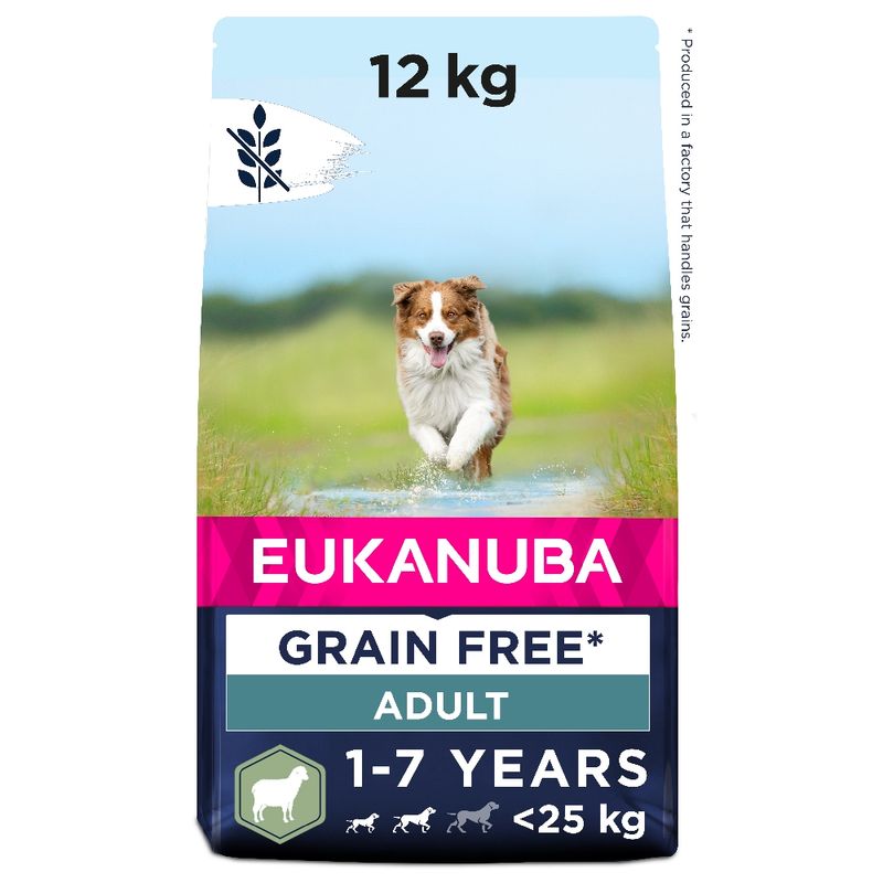 Eukanuba Grain Free Small & Medium Breed Adult - Lamb || Eukanuba || view 1