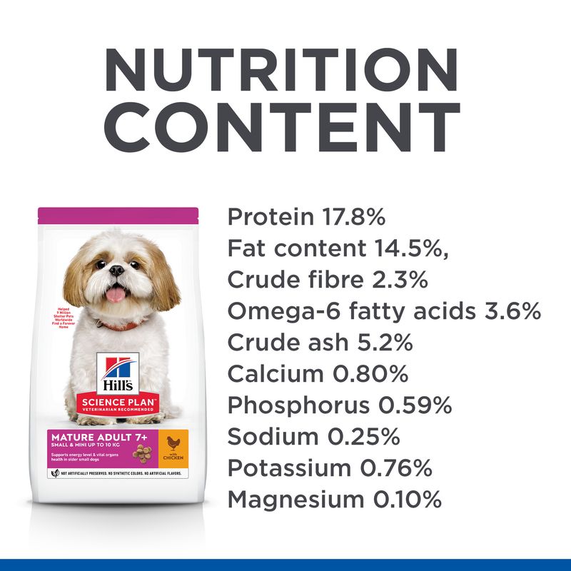Hill’s Science Plan Mature Adult 7+ Small & Mini with Chicken || Hill's Science Plan || view 5