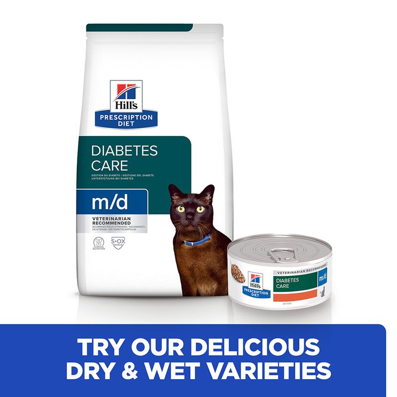 Hill's Prescription Diet Feline m/d Diabetes/Weight Management - Original || Hill's Prescription Diet || view 7