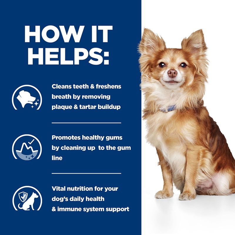 Hill's Prescription Diet Canine t/d Mini Dental Care - Chicken || Hill's Prescription Diet || view 6