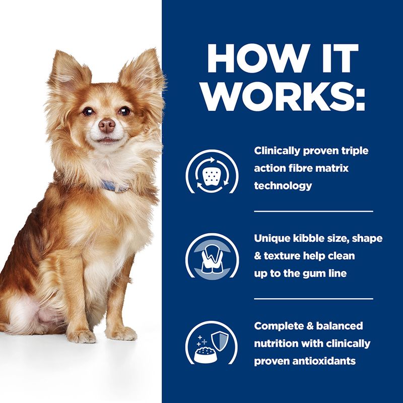 Hill's Prescription Diet Canine t/d Mini Dental Care - Chicken || Hill's Prescription Diet || view 5